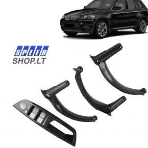 BMW X5 X6 (E70 E71) vidinės dyrų rankenėlės